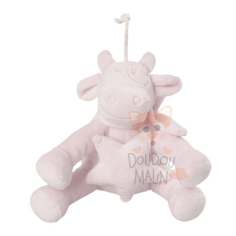 Noukies mix & match musical box lola cow pink 